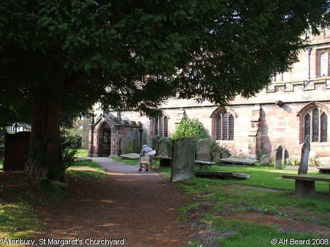 Recent Photograph of St Margaret's Churchyard (Wrenbury)