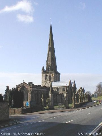 Recent Photograph of St Oswald's Church (Ashbourne)