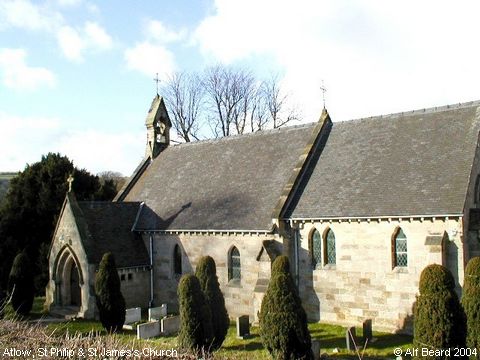 Recent Photograph of St Philip & St James's Church (Atlow)