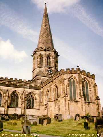 Recent Photograph of All Saints Church (Bakewell)