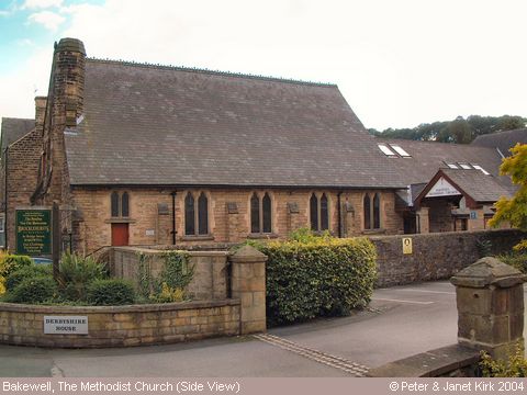 Recent Photograph of The Methodist Church (Side View) (Bakewell)