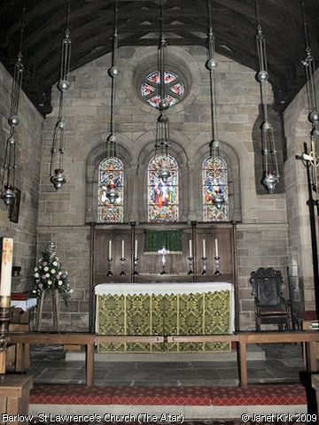Recent Photograph of St Lawrence's Church (The Altar) (Barlow)