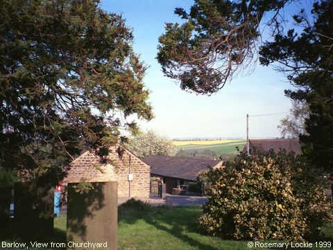 Recent Photograph of View from Churchyard (Barlow)