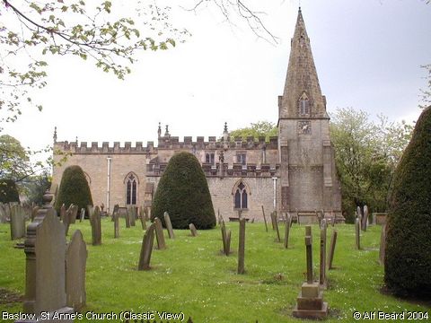 Recent Photograph of St Anne's Church (Classic View) (Baslow)
