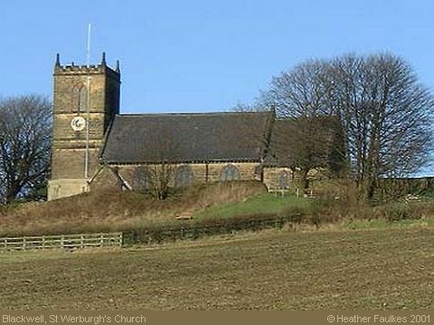 Recent Photograph of St Werburgh's Church (Blackwell by Alfreton)