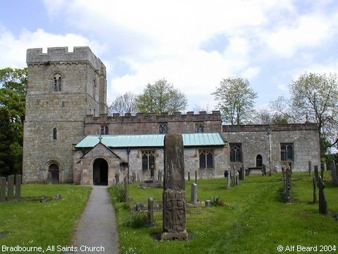 Recent Photograph of All Saints Church (Bradbourne)