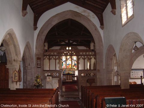 Recent Photograph of Inside St John the Baptist's Church (Chelmorton)