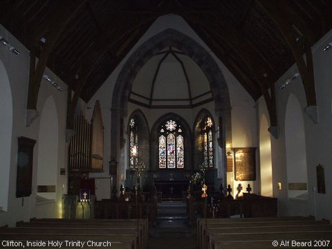 Recent Photograph of Inside Holy Trinity Church (Clifton)