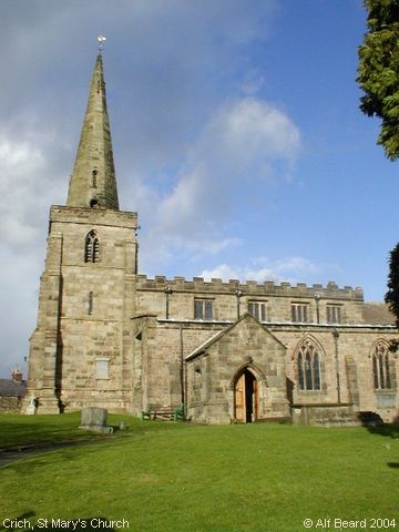 Recent Photograph of St Mary's Church (Crich)