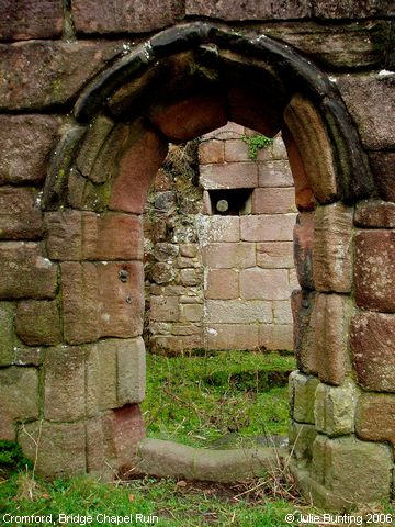 Recent Photograph of Bridge Chapel Ruin (Cromford)