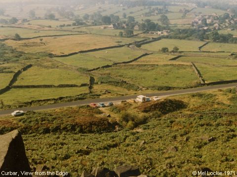 Recent Photograph of View from the Edge (Curbar)