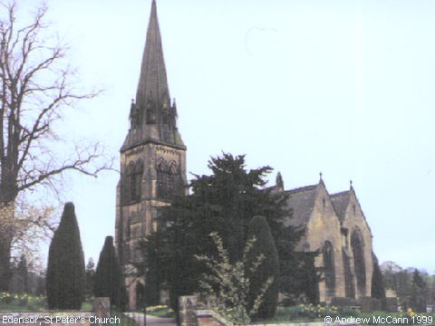 Recent Photograph of St Peter's Church (1999) (Edensor)