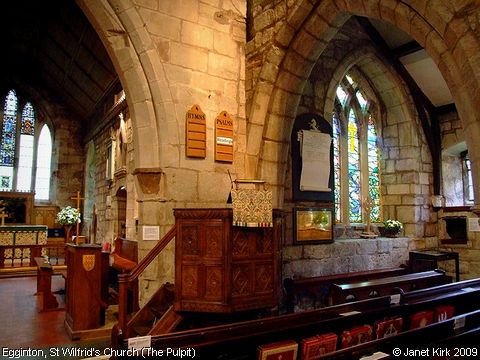 Recent Photograph of St Wilfrid's Church (The Pulpit) (Egginton)