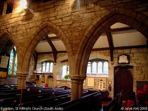 Recent Photograph of St Wilfrid's Church (South Aisle) (Egginton)