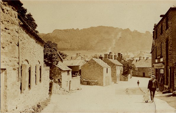 Old Postcard of Eyam Village Classic (Eyam)