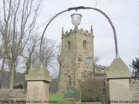 Recent Photograph of St Lawrence's Church (Archway) (Eyam)