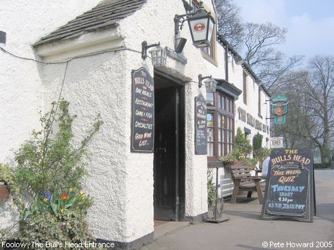 Recent Photograph of The Bull's Head Entrance (Foolow)