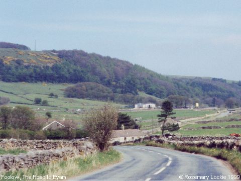 Recent Photograph of The Road to Eyam (Foolow)