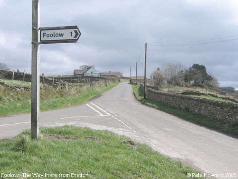 Recent Photograph of The Way there from Bretton (Foolow)