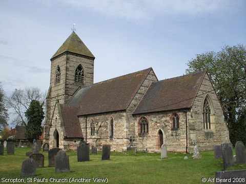 Recent Photograph of St Paul's Church (2009) (Scropton)