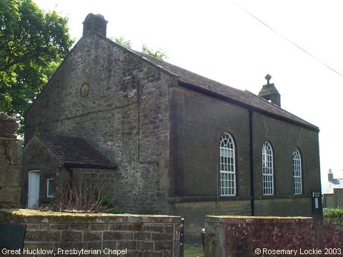 Recent Photograph of Presbyterian/Unitarian Chapel (2003) (Great Hucklow)