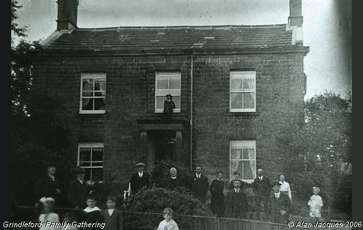 Old Photograph of Family Gathering (Grindleford)