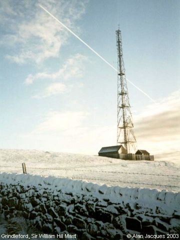 Recent Photograph of Sir William Hill Radio Mast (Grindleford)
