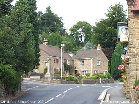 Recent Photograph of Village Green (2001) (Grindleford)