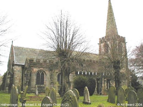Recent Photograph of St Michael & All Angels Church (2004) (Hathersage)