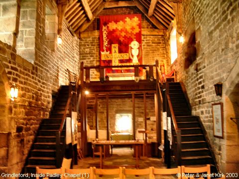 Recent Photograph of Inside Padley Chapel (1) (Nether Padley)