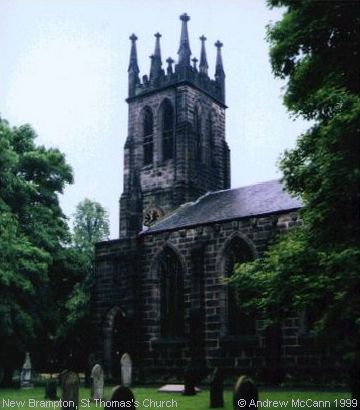 Recent Photograph of St Thomas's Church (1999) (New Brampton)