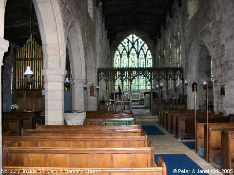 Recent Photograph of Inside SS Mary & Barlok's Church (Norbury)