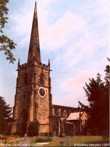 Recent Photograph of St Wystan's Church (Repton)