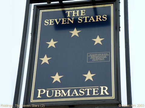 Recent Photograph of The Seven Stars (2) (Riddings)