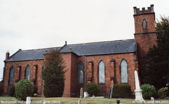 Recent Photograph of Birchwood Methodist Chapel (Rear View) (Birchwood)