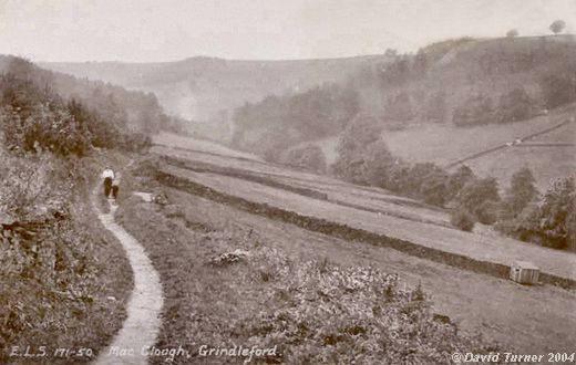 Old Postcard of Mag Clough (Stoke)