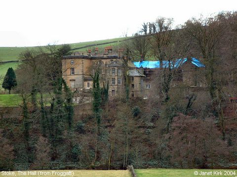 Recent Photograph of The Hall (from Froggatt) (Stoke)