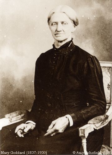 Old Photograph of Mary Goddard (1837-1930) (Stoney Middleton)