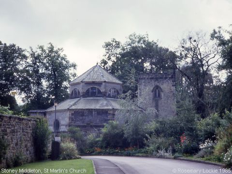 Recent Photograph of St Martin's Church (Stoney Middleton)