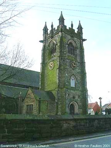 Recent Photograph of St Andrew's Church (Swanwick)