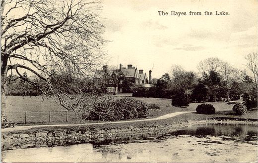 Old Postcard of The Hayes (Swanwick)