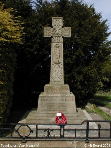 Recent Photograph of War Memorial (Taddington)
