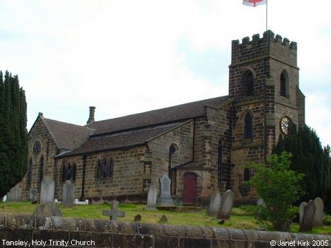 Recent Photograph of Holy Trinity Church (Tansley)