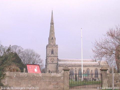 Recent Photograph of St George's Church (2) (Ticknall)