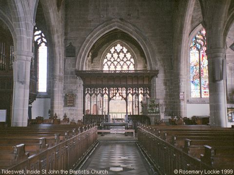 Recent Photograph of Inside St John the Baptist's Church (Tideswell)