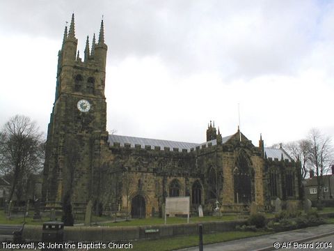 Recent Photograph of St John the Baptist's Church (2004/2) (Tideswell)
