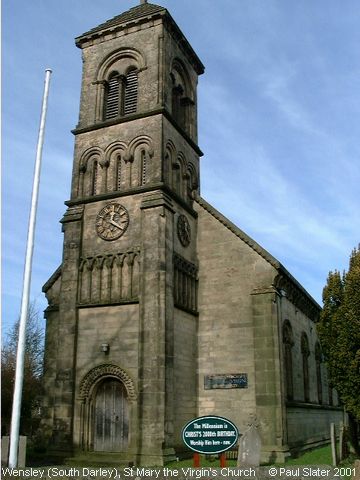 Recent Photograph of St Mary the Virgin's Church (2001) (South Darley)
