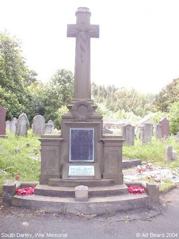 Recent Photograph of War Memorial (South Darley)