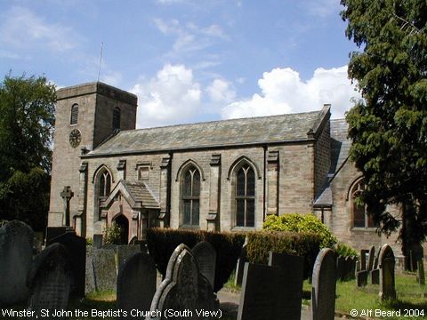 Recent Photograph of St John the Baptist's Church (South View) (Winster)