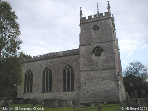 Recent Photograph of St Kenelm's Church (Alderley)